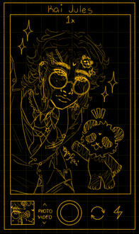 HB ~ Sketch 2 people-ish ~ complicated poses